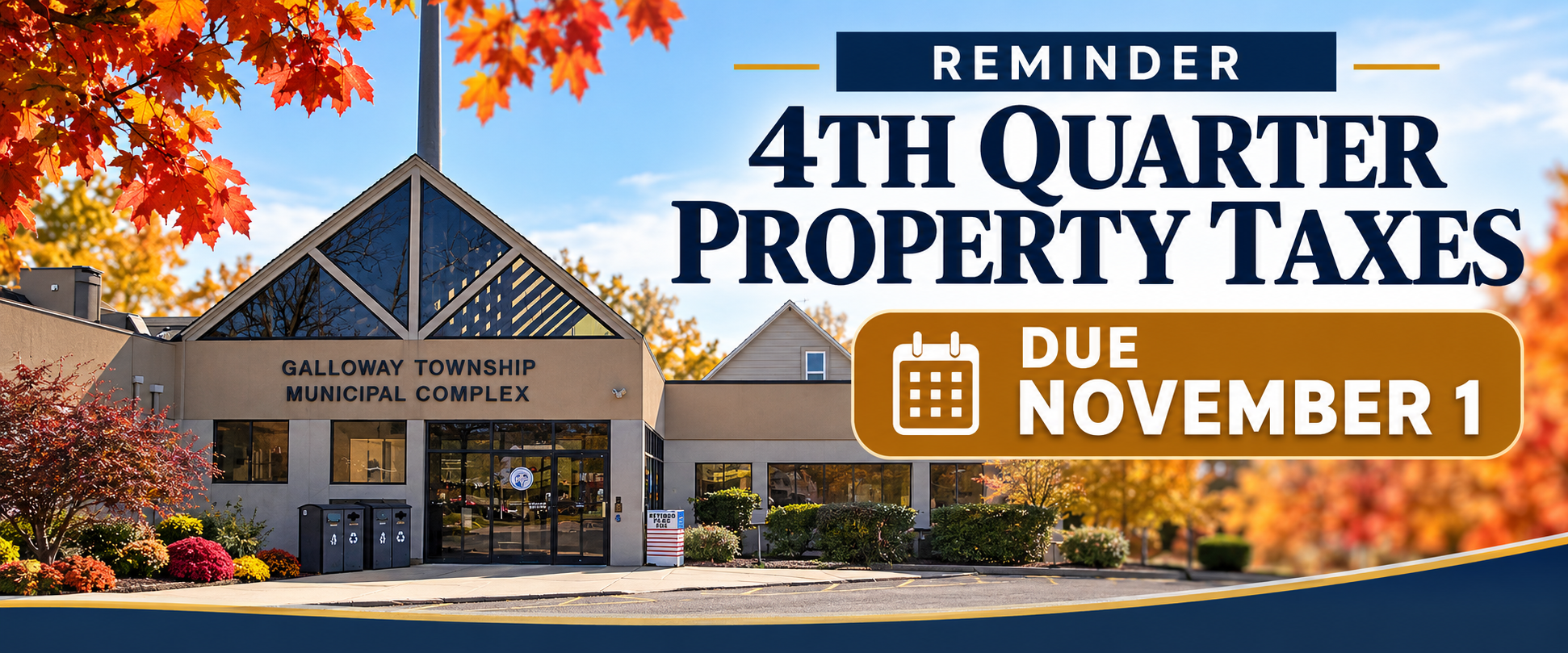 4th Quarter Property Taxes
