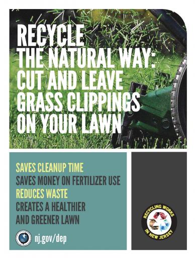 Recycling Grass - NJDEP "Cut It and Leave It"