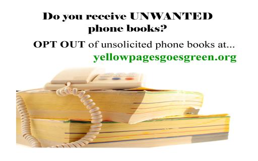 Phone Book Opt Out
