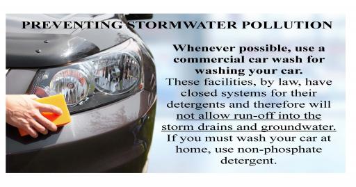 Stormwater - Car Wash