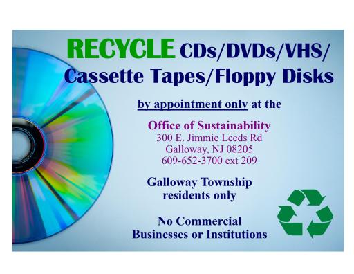 CD-DVD-VHS-MIXED Media/Recycling Flyer
